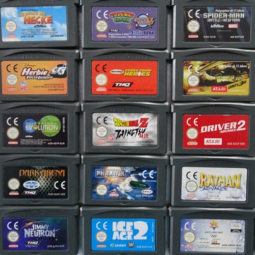 Gameboy game boy advance gba - game,