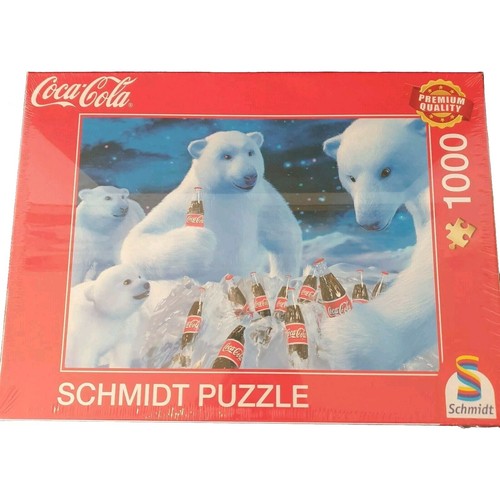 Coca cola polarbären puzzle - polarbären,