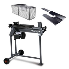 Practixx liegend Holzspalter 7t Spaltkraft | 230V | 2200W | Brennholzspalter