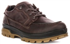 Ecco Rugged Track 25 Nubuk Wp Schnürschuh Herren In Kaffee UK 7 - 12