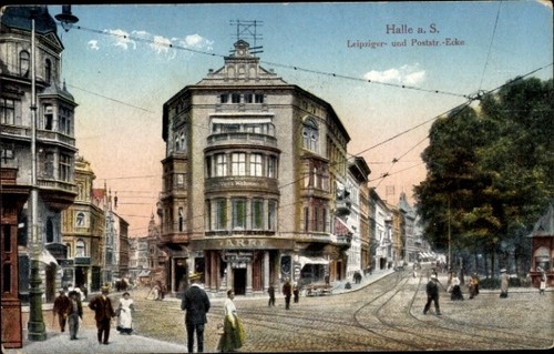 Halle der saale - der,