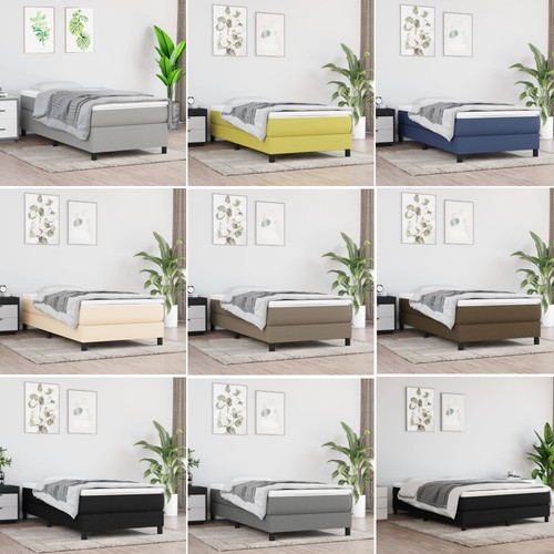 Stoff boxspringbett mit - boxspringbett,
