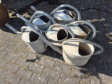 DDR Gießkannen Zink undicht Garten Pflanzentopf Pflanzen Deko 7,5L 10l 12,5l