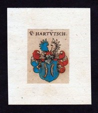 17. Jh. von Hartütsch Wappen