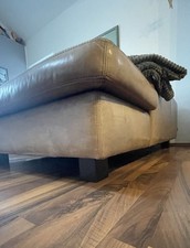 Couch, Echt Leder, große Wohnlandschaft, von tommy m, Büffelleder, ein Hingucker