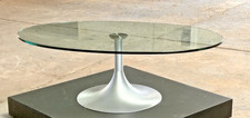 Glastisch - Couchtisch - Tulip