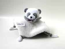 Doudou et Compagnie Panda Bär weiß grau Schmusetuch Kuscheltuch Schnuffel (T233)