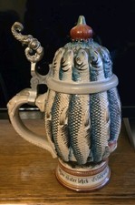 Original Goebel Merkelbach Heringskrug Deuschland Steinzeug