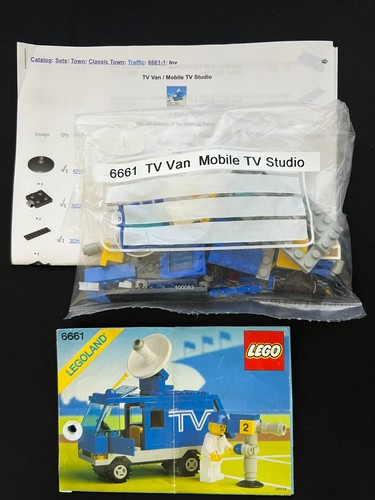 Lego 6661 town van - lego,