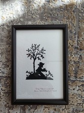 Original Scherenschnitt im