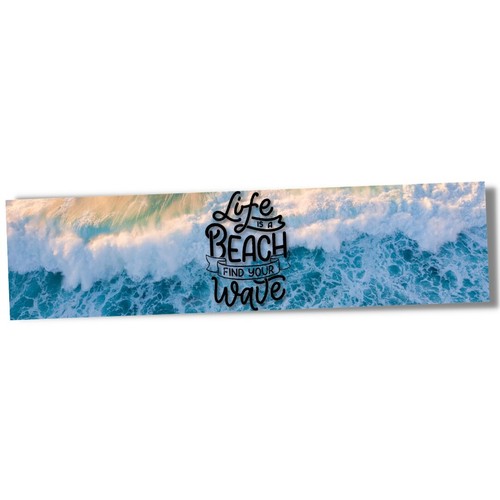 Life beach nautic - a, schild