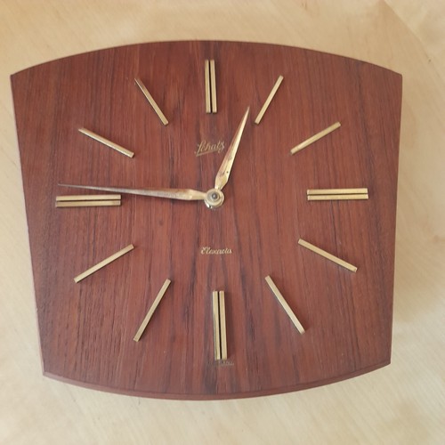Teak wanduhr schatz elexacta - wanduhr,