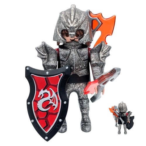 Playmobil figur ritter silber - playmobil,
