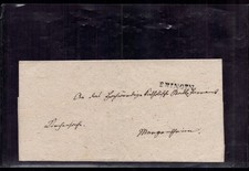 Vorphilatelie Briefhülle