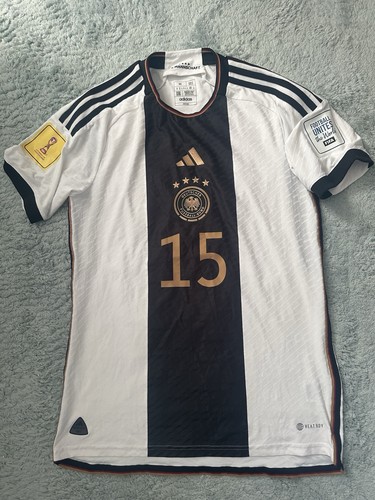 Matchworn spielertrikot dfb - matchworn, wm