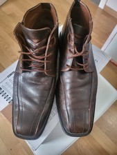 Winterstiefel Stiefeletten von Bugatti  Leder Farbe Braun Boots Gr. 43