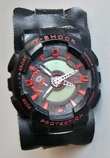CASIO G-SHOCK PROTECTION 5081 GA-100 Chronograph Schwarz Armbanduhr
