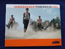 KTM Hardequipment Powerwear Prospekt 2003