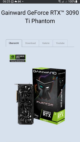 Gainward geforce rtx - rtx, ti