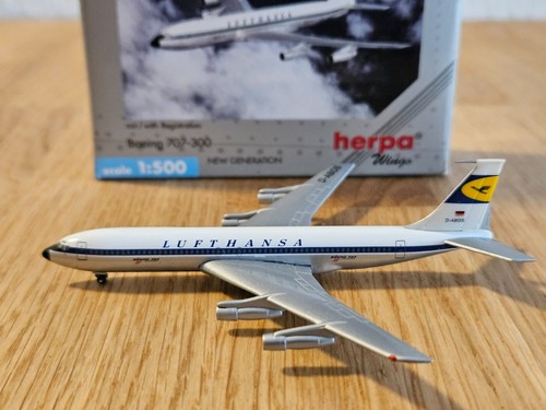 Lufthansa boeing 707 - lufthansa, mit