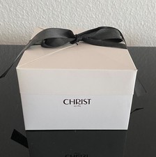 leere Geschenkbox von Schmuck Christ, Schachtel, Verpackung