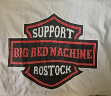 Hells Angels Support 81 Rostock Big Red Machine World T-Shirt Gr.M Sammlerstück
