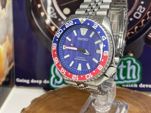 Seiko blue wave dial - seiko,