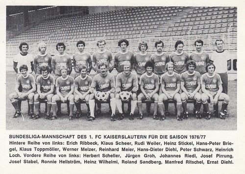 Kaiserslautern 76 77 - fc, 76/77