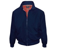 Original Harrington Jacke UK English Blouson Style Navy Blue