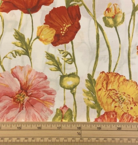 Fat quarter mohngarten große - quarter,
