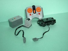 Lego City Eisenbahn IR Power Functions Motor, Empfänger, Batteriekasten, Sender