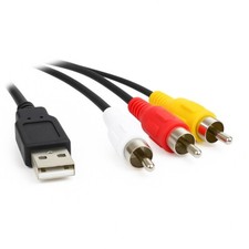 E08 USB 2.0 auf Cinch Kabel