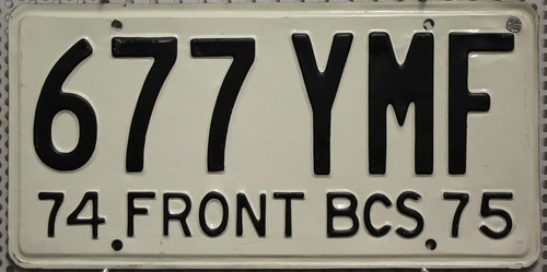 Mexiko nummernschild baja - mexiko,