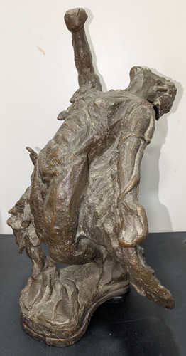 Bronze skulptur sturz des - bronze,,