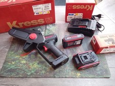 Kress KG343E.9 Akku Kettensäge 20V/12cm Inkl 2 Akkus & Ladegerät