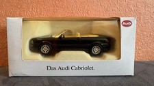 Modellauto 1:43 Schabak Audi Cabriolet Schwarz Audi 80 Cabrio DEALER BOX  OVP
