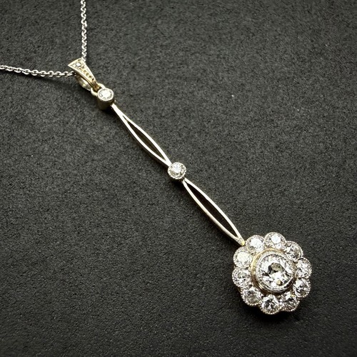 Jugendstil anhänger 585 - anhänger,