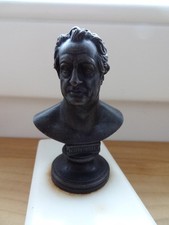 Eisenguss Büste von Goethe