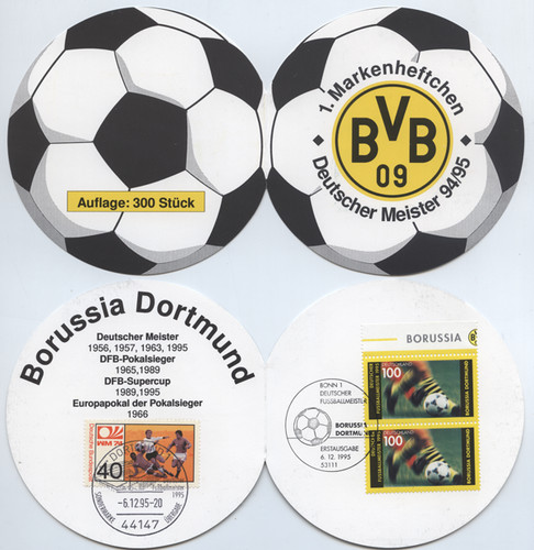 Bund 1995 markenheftchen aus - bund,