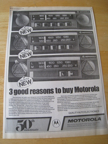 Motorola autoradio - motorola,