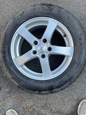 WR Audi/VW Satz (4 Räder) KBA 47687 225/55 R16 1000Km gelaufen, 20 Schrauben TOP