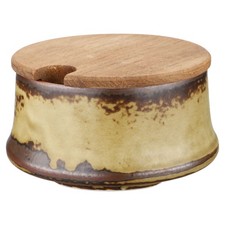 Konfitürendose mit Holzdeckel Miropa Langenthal Schweiz Aristo Savannah Sahara