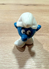 Schleich/Peyo Schlumpf mit Hammer 1978 DDR/Westdeutschland