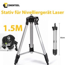 Conentool Stativ für Nivelliergerät Laser Nivellierstativ Baustativ Alustativ DE