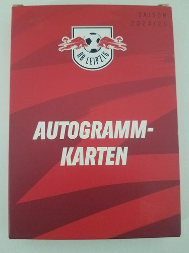 Leipzig autogrammkartensatz - rb,