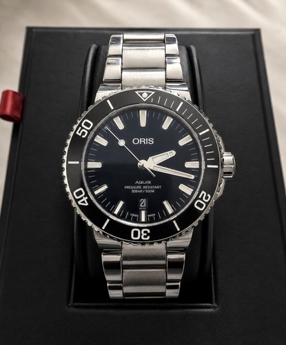 Oris aquis date - oris, uhr