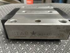 STAR 1651-423-424-10 Kugel Führungswagen Linear Runner Block Ball Rail Rexroth