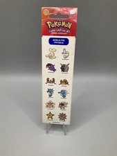 Vintage Pokemon stickers 1999