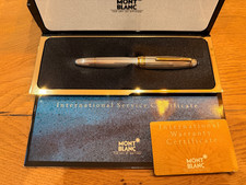 Montblanc Meisterstück Solitaire 146 Le Grand Sterlingsilber Feder 18K Größe M