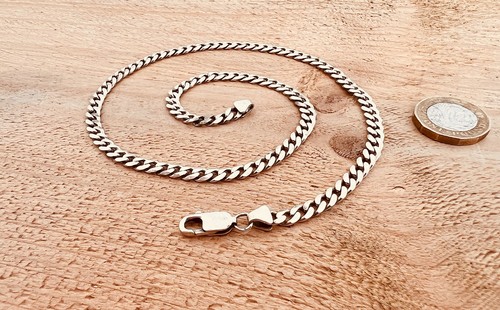 Massive sterling silber - massive, 18"